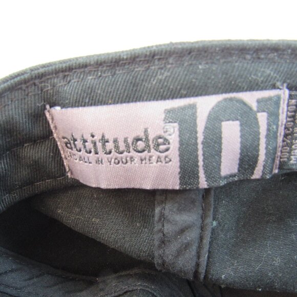 Whitefish Mountain Resort Embroidered Logo Men Black Adj Strap Back Cap Hat - Picture 8 of 8